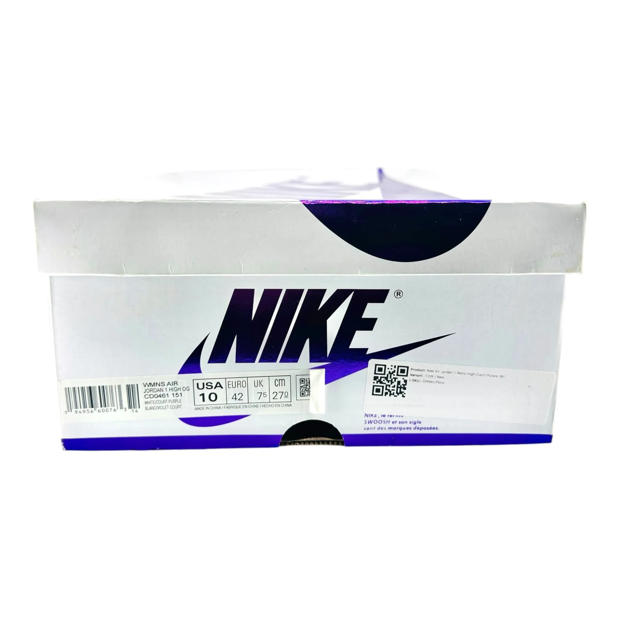 Air Jordan 1 Retro High Court Purple (W)