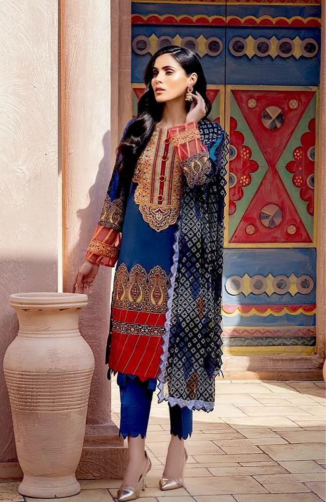 Al Zohaib Festive Hues Premium Collection – D-12