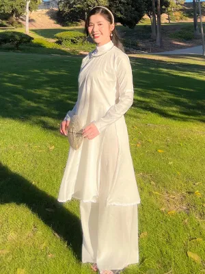 Ao Dai Vietnam Áo Lót Nhật Bình  Nhat Binh Inner Layer