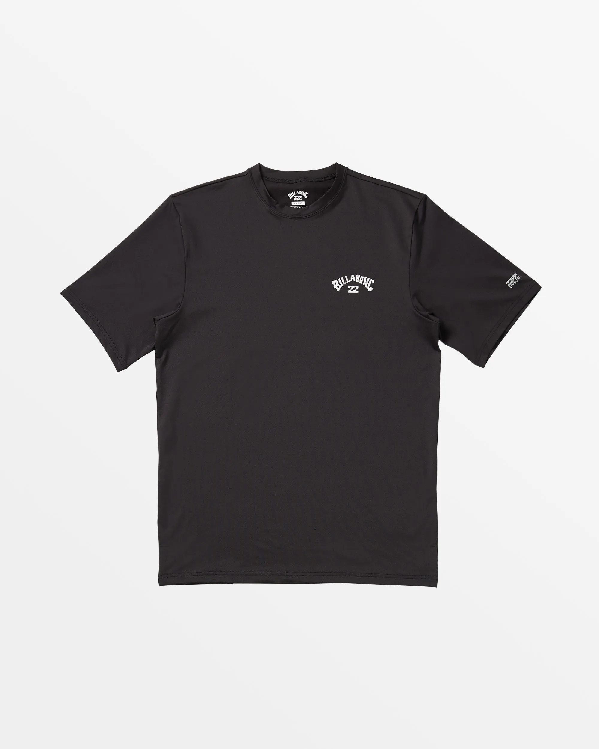 Arch Wave Loose Fit Short Sleeve Surf Tee - Black