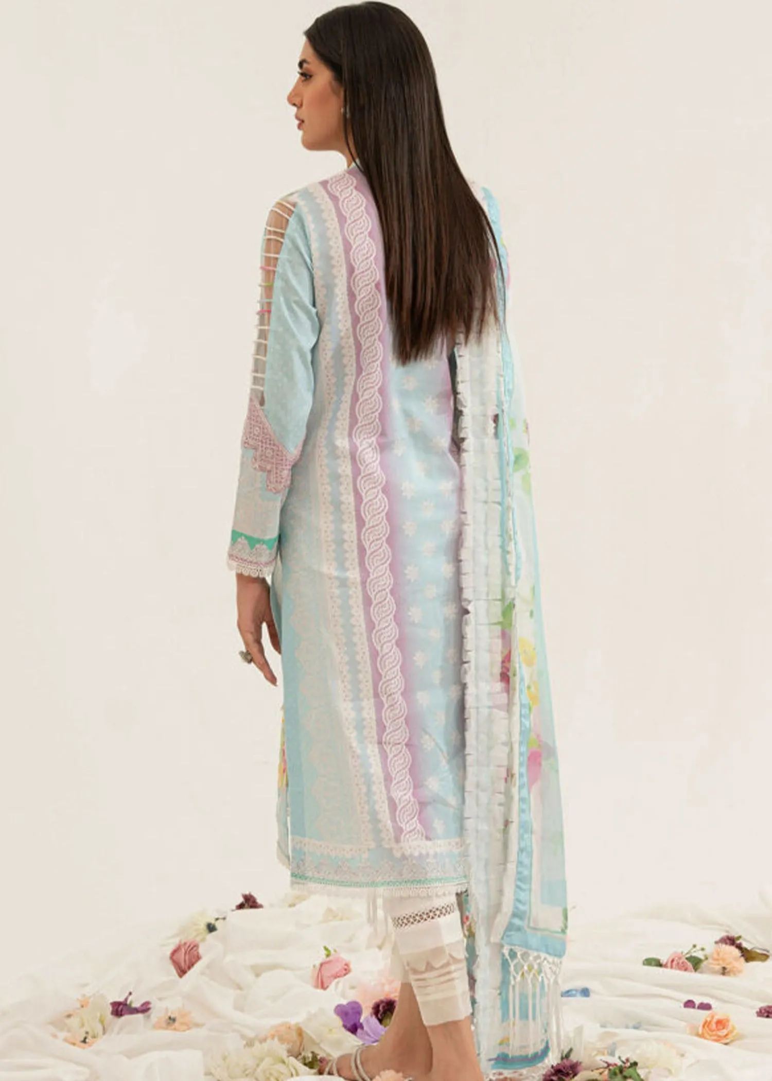 Asifa & Nabeel Leia Lawn Collection – ZETA (LL-20)