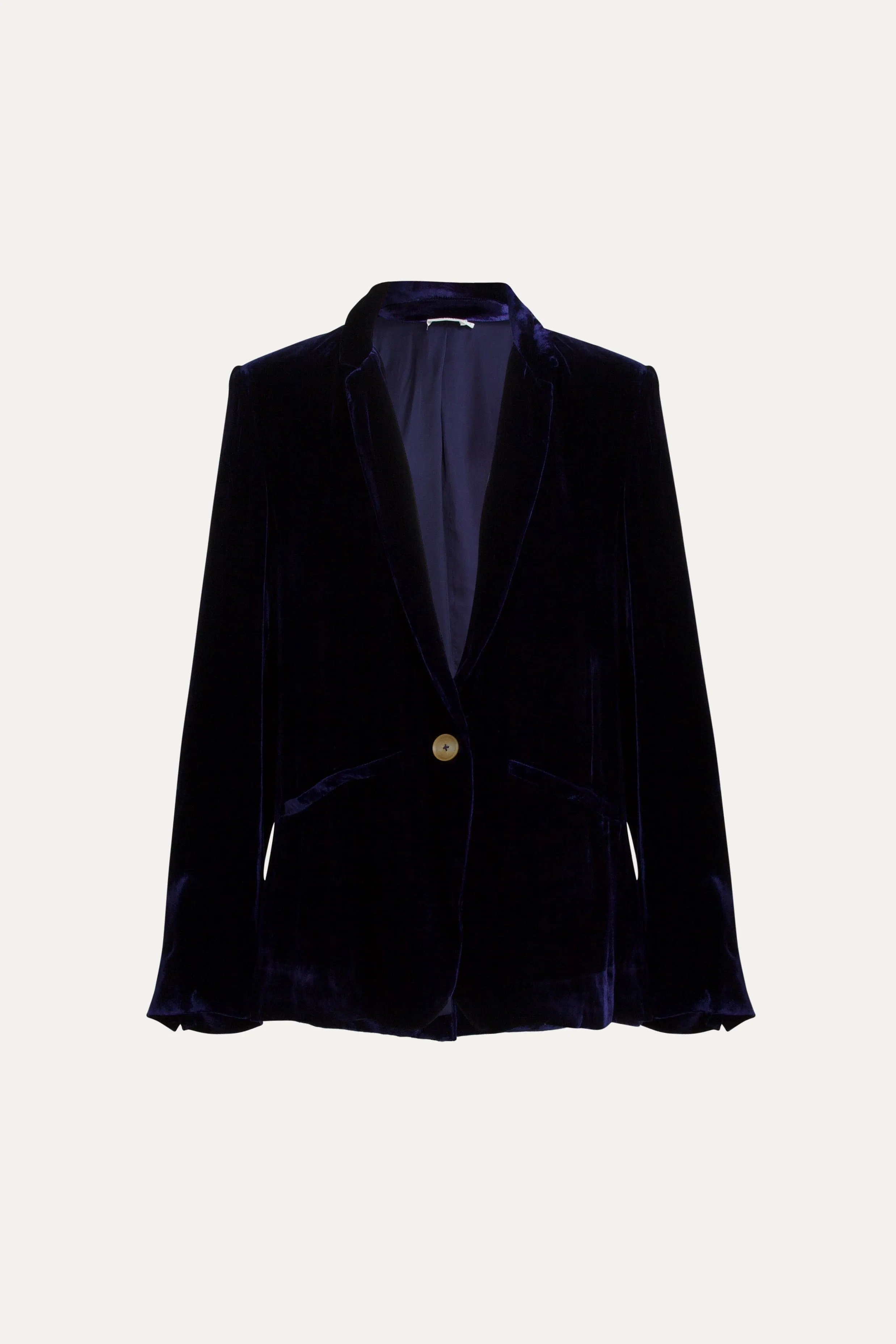 Luxurious Aude Silk Velvet Blazer for Women