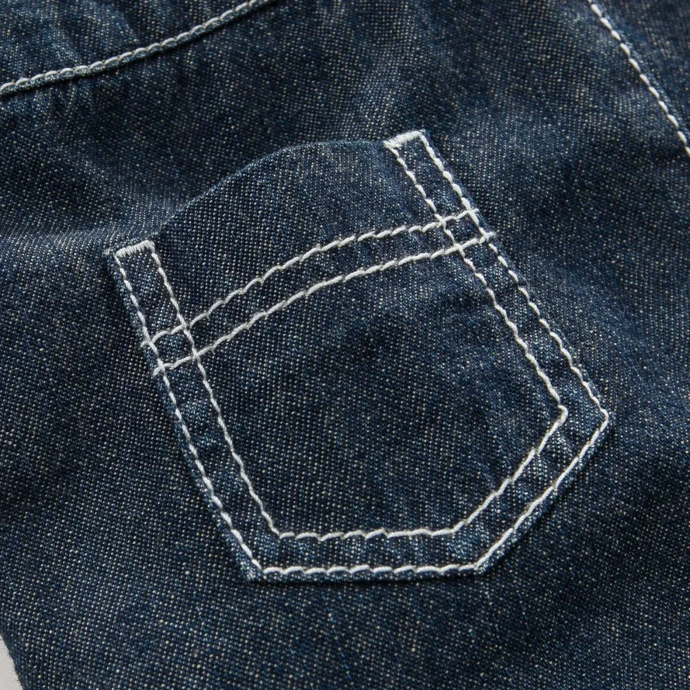 Boys' Flannel-lined Denim Overalls