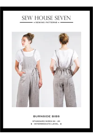 Burnside Bibs Pattern from Sew House Seven