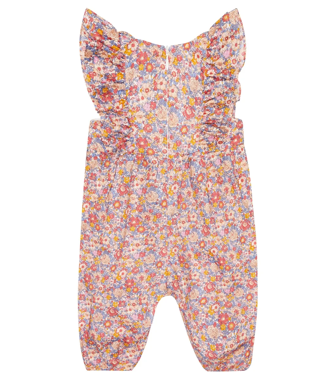 Children's cotton romper with floral print Tartine Et Chocolat, multicolor