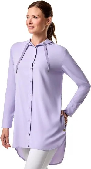 Coolibar UPF 50  Women's Palma Aire Beach Shirt - Sun Protective