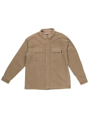Coop Corduroy Long Sleeve Shirt Boys - Fennel