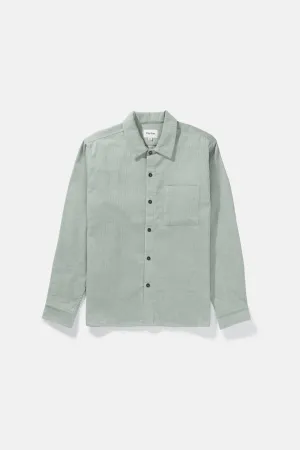 Corduroy Ls Shirt Seafoam