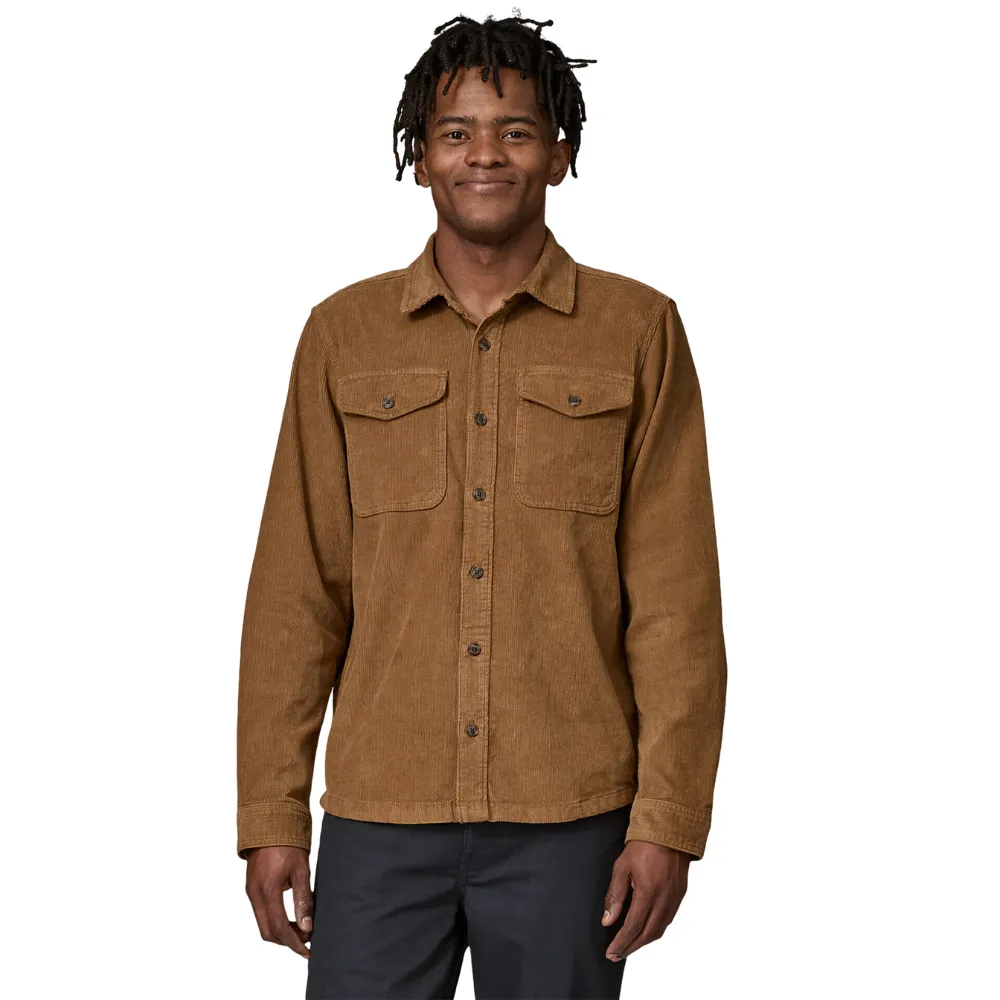 Corduroy Shirt Coriander Brown