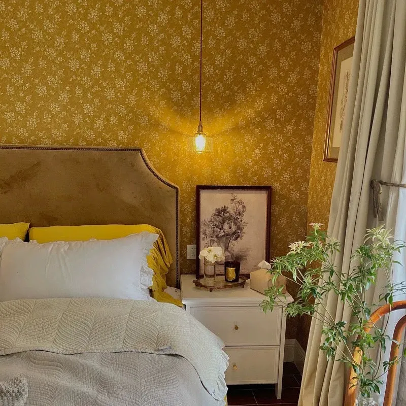 Custom Wallpaper Lovely Small Floral Wall Mural (㎡)