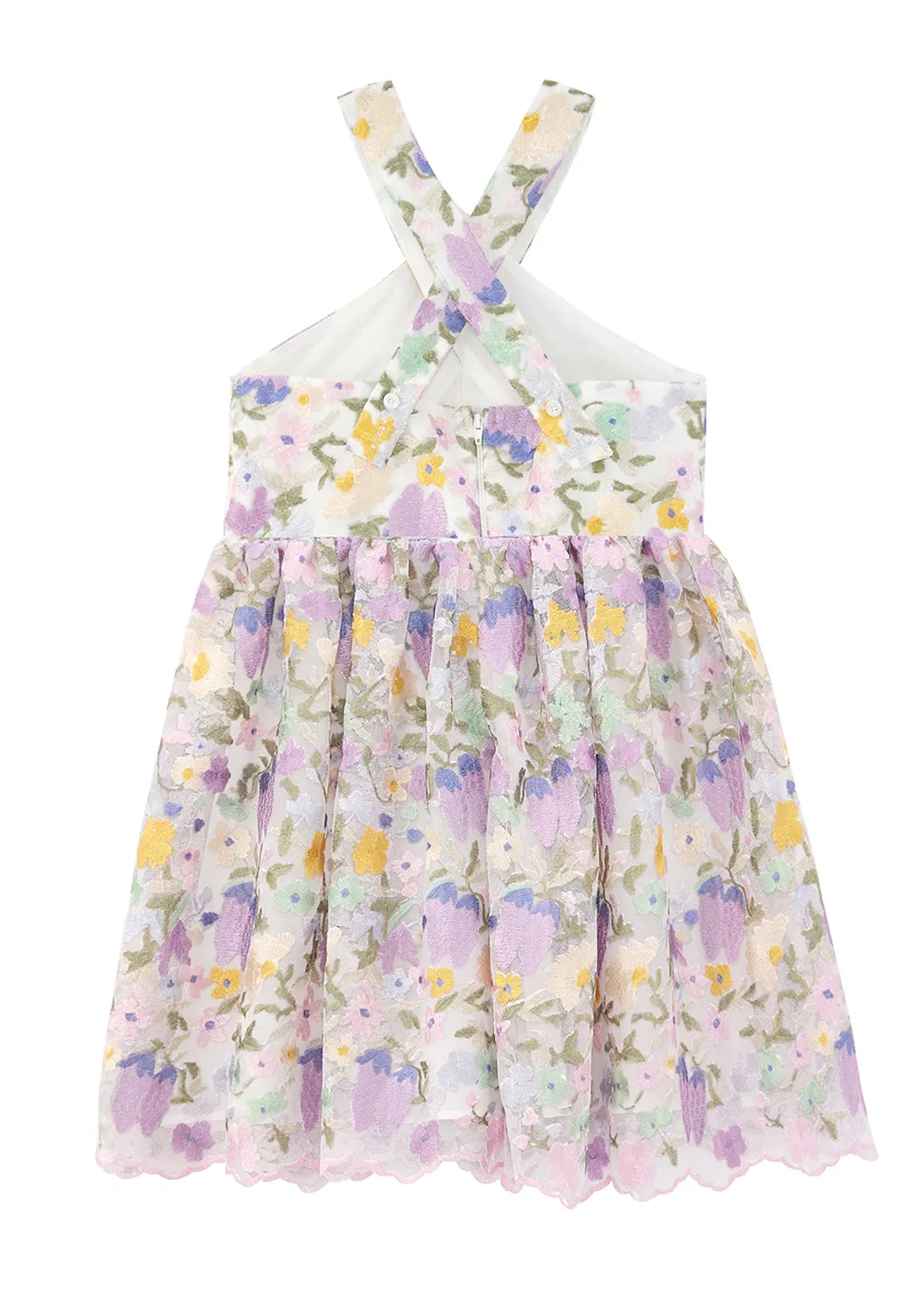 Dahlia Embroidered Dress
