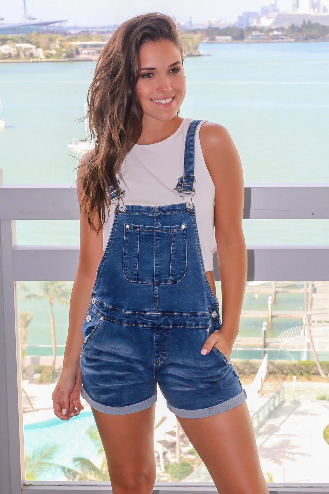 Denim Overalls
