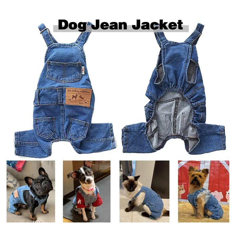 Dog Jean Jacket