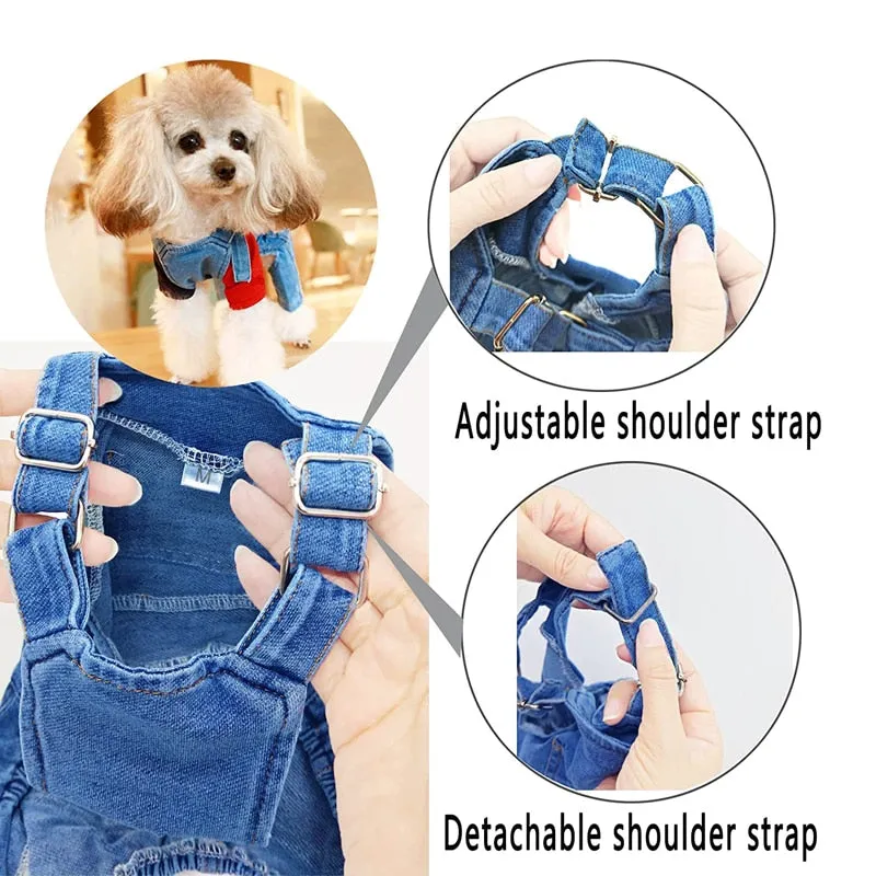 Dog Jean Jacket
