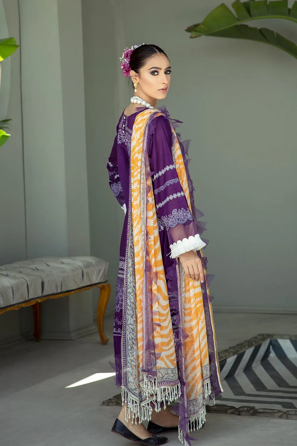 Faixa Faixal X Ittehad · Naazaan Lawn Collection – FF-NZ-07B