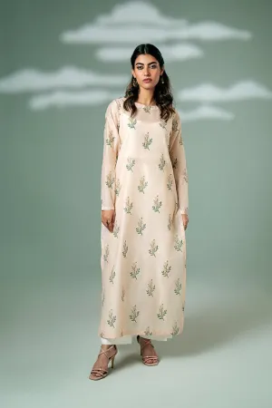 FOZIA KHALID  - Pearl  Tunic - Paper Silk - 1 Piece