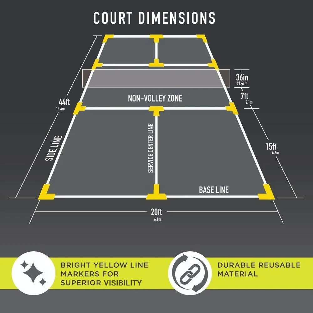 Franklin Court Line Marker Kit