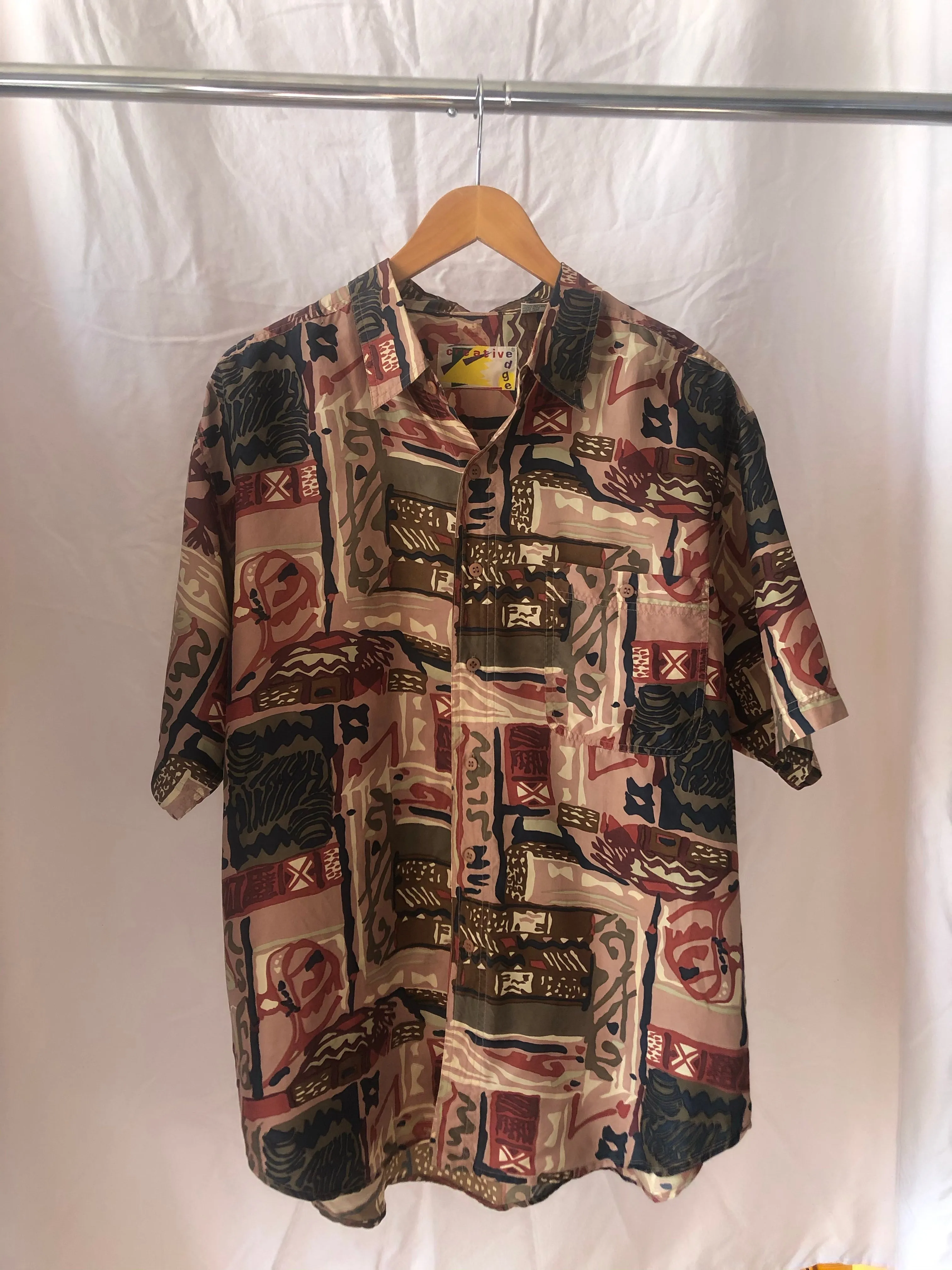 Fresh to Death Silk Button Up