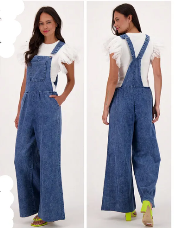 Gabby Denim Overalls