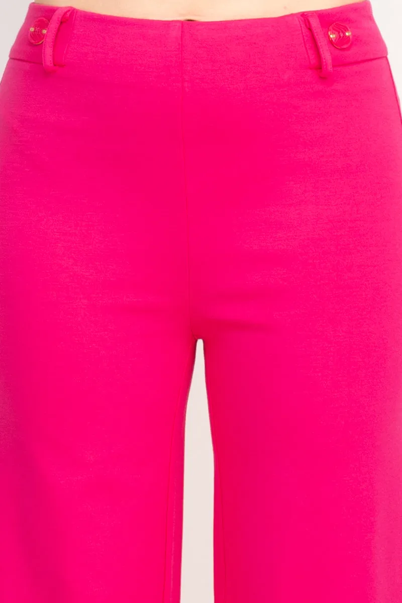 Hope & Harlow rayon wide leg pants