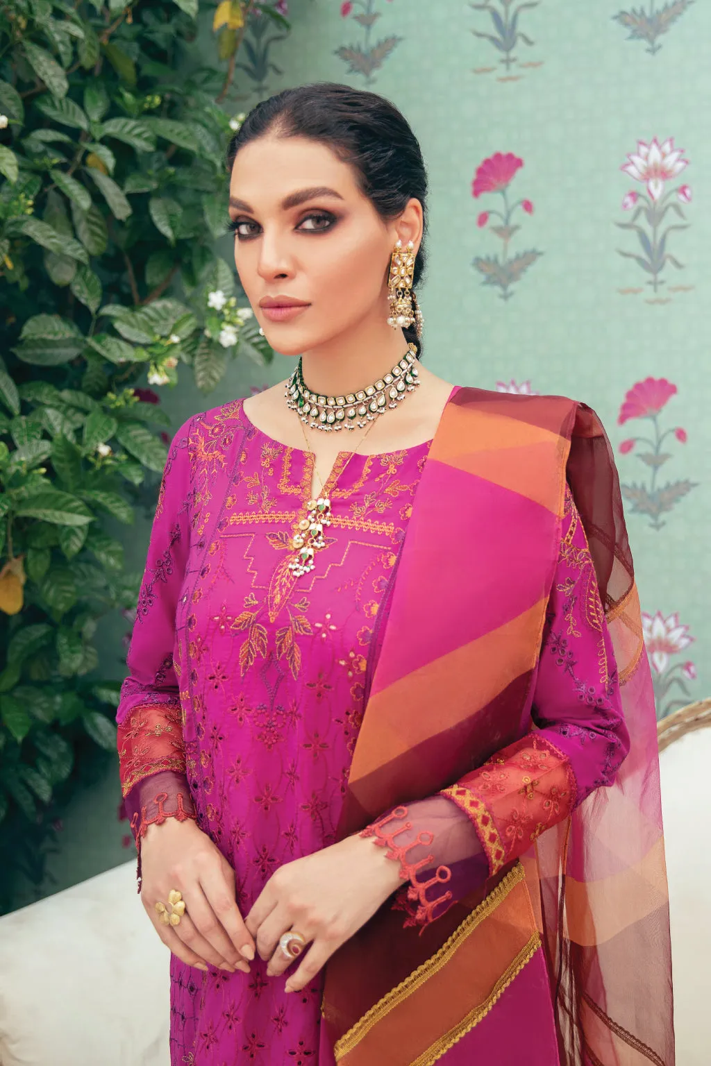 IZNiK Mizaj Festive Eid Lawn Collection 2022  – ML-01 Sareh