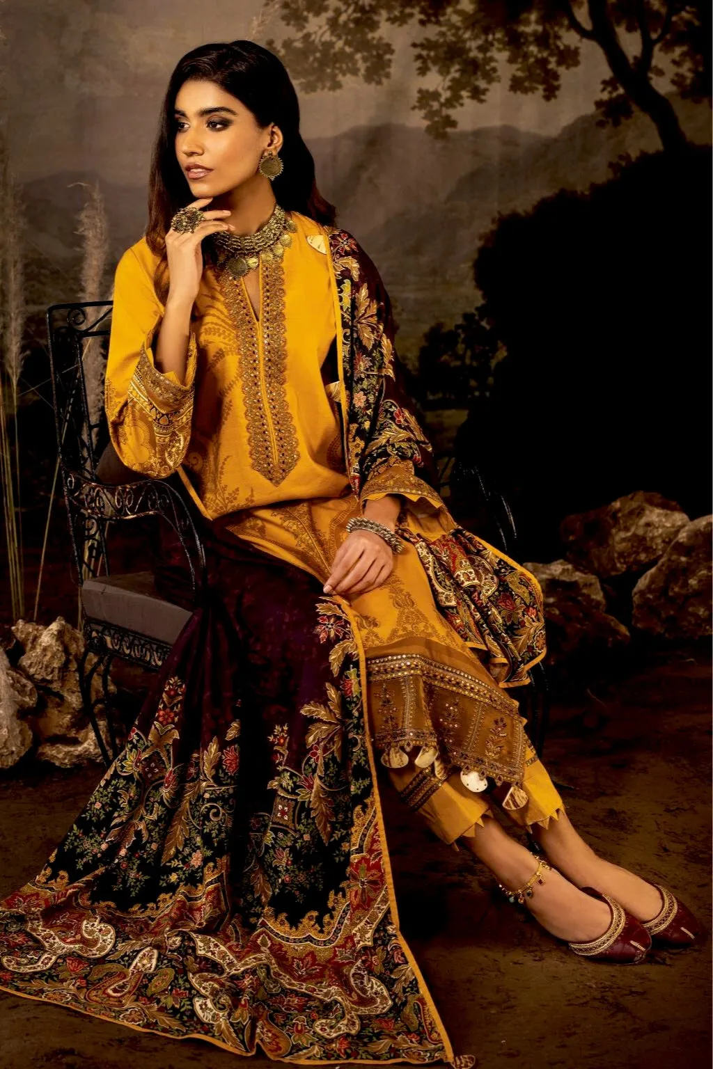 IZNiK Zarafshan Linen Collection '21 – ILC-06 Thoraya