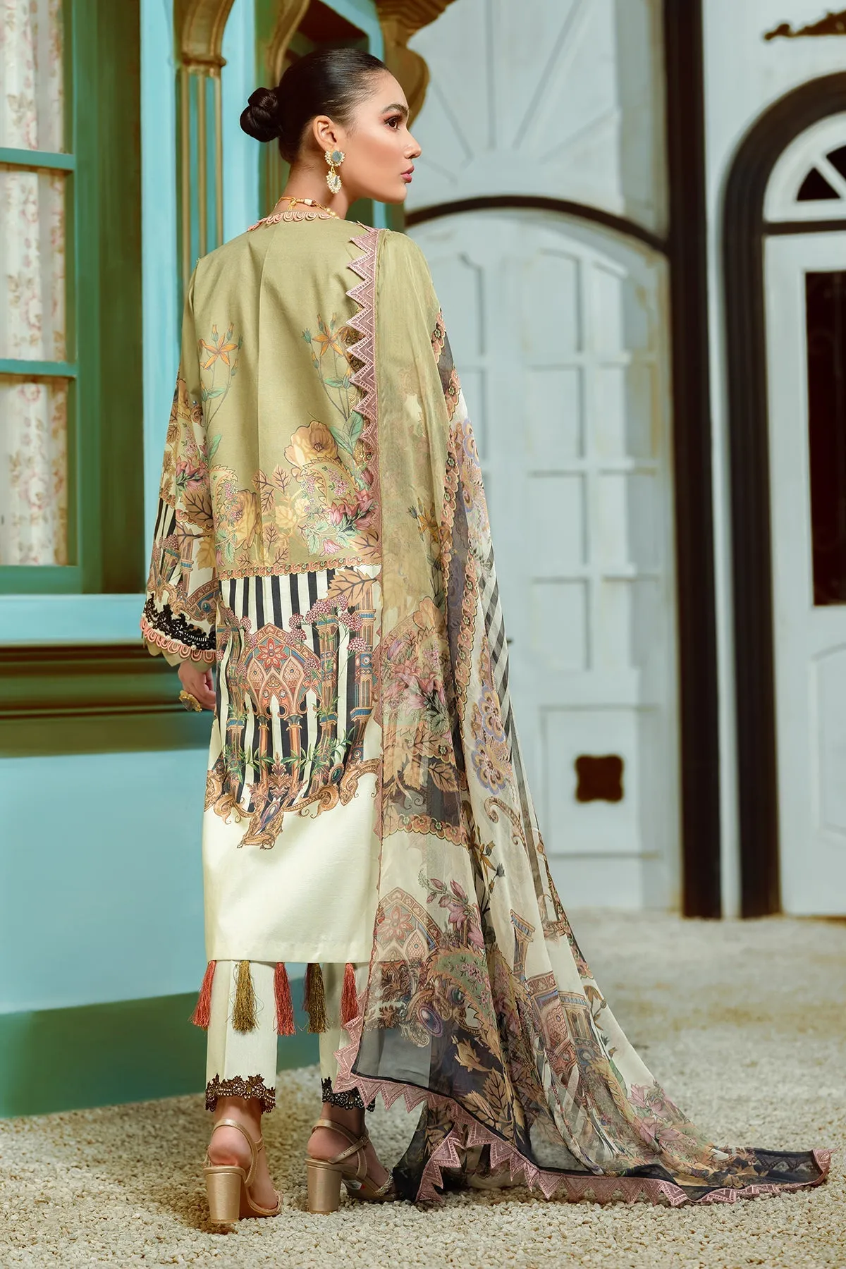 Jade Bliss Lawn Collection Vol-2 – 19806 Light Green