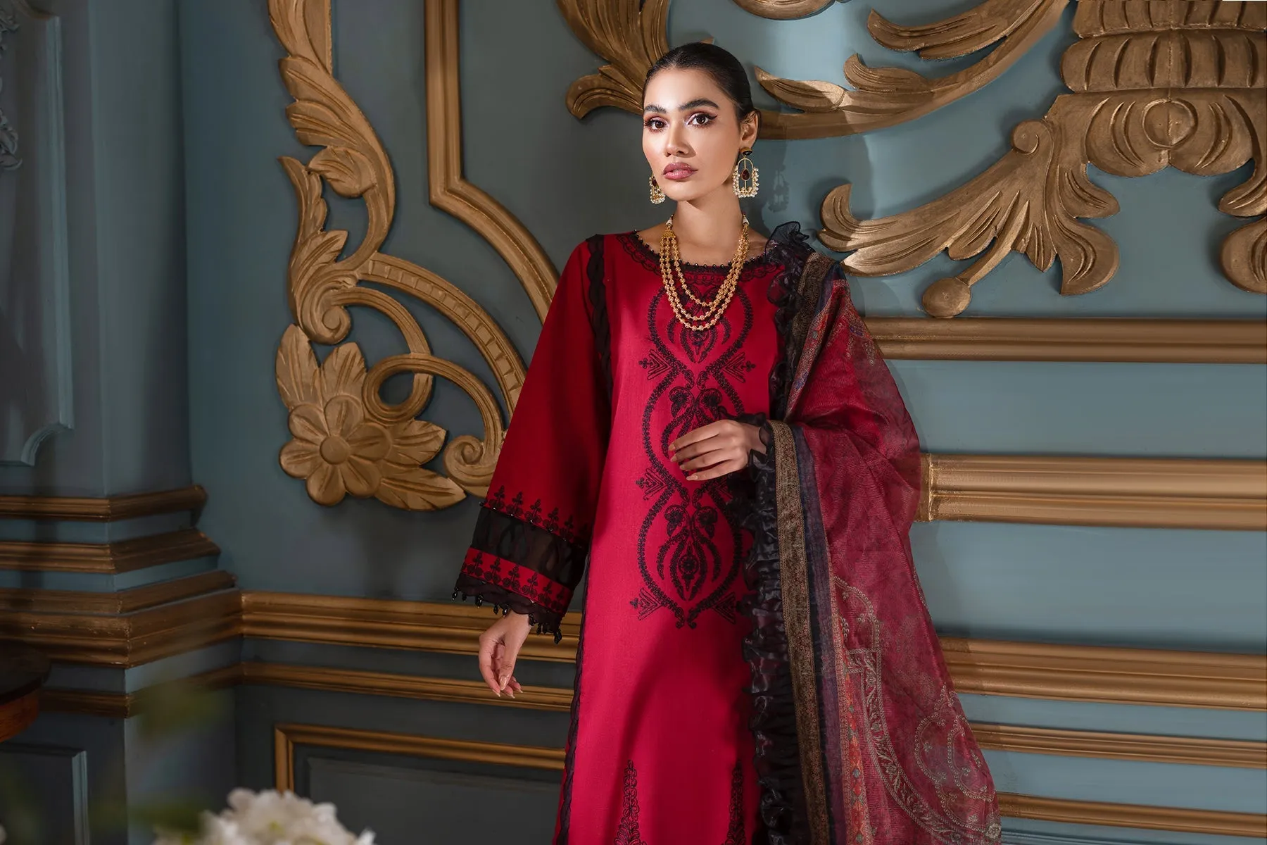 Jade Ombre Lawn Collection 2022 – 22-OC-06