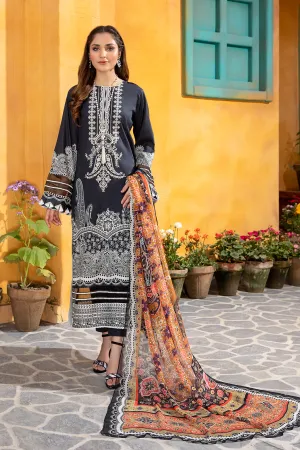 Jahanara Summer Lawn Collection 2022 – J16-04 Black