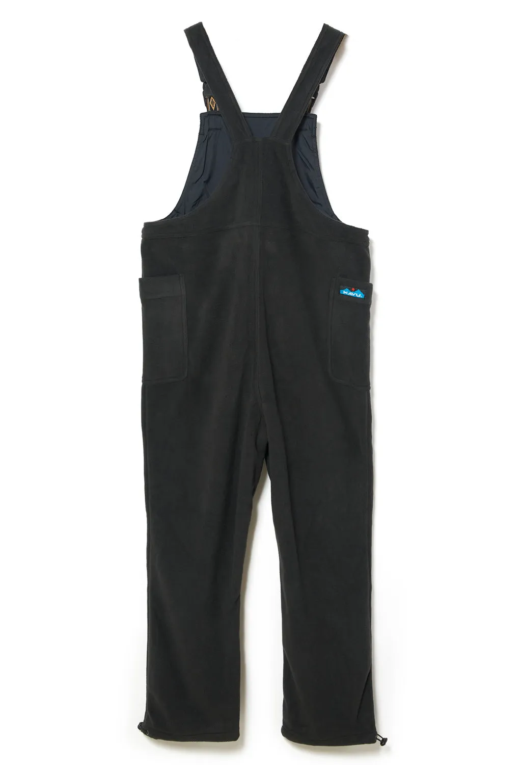 KAVU Women's Pocatello Fleece Overalls - Black