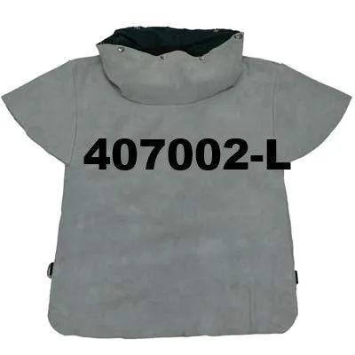 Leather Capes for Sandblasting Helmets, heavy duty leather capes. Made by RPB
