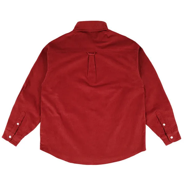 MAGENTA SHIRT - PWS CORD RED