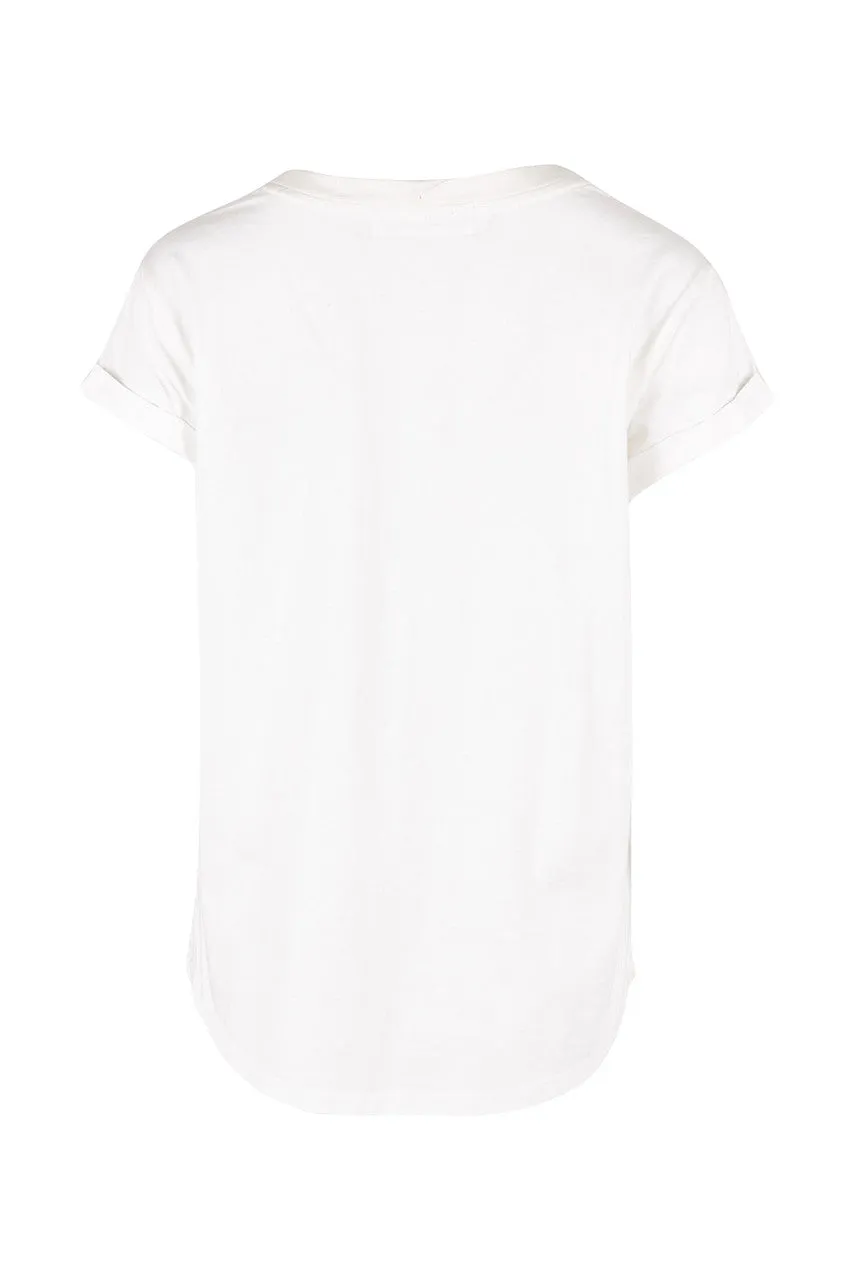 Manly Tee in White