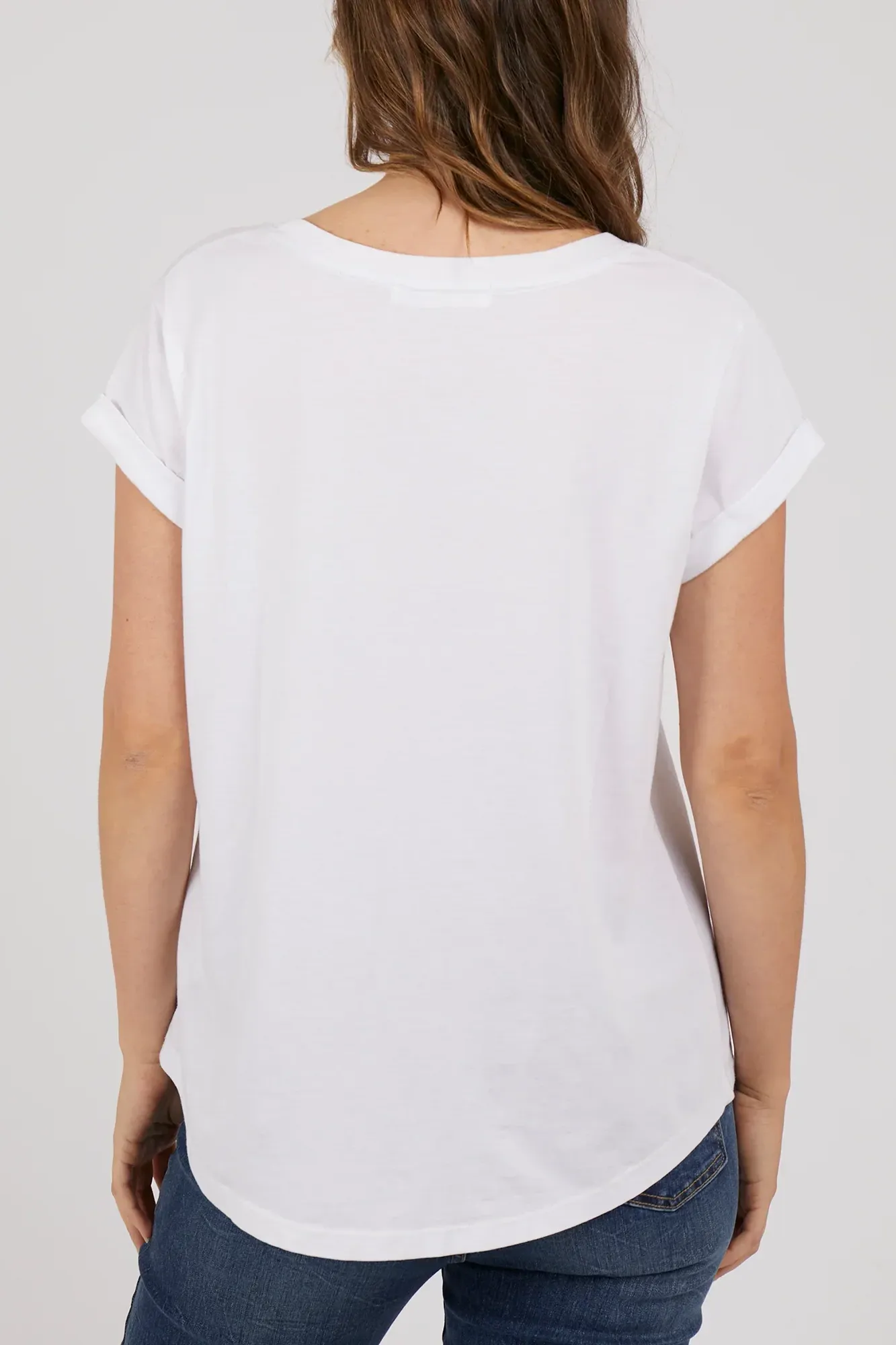 Manly Tee in White