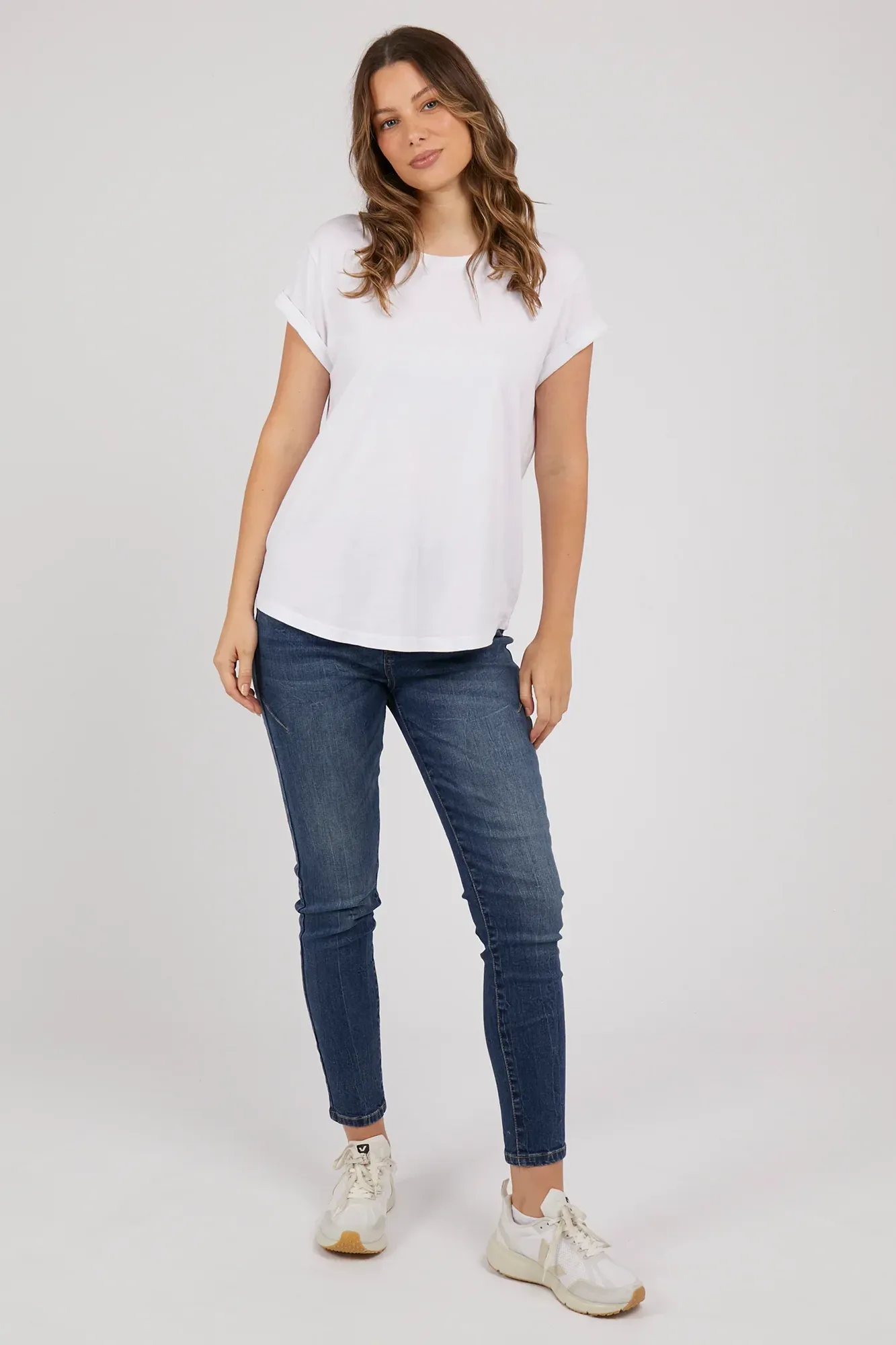 Manly Tee in White