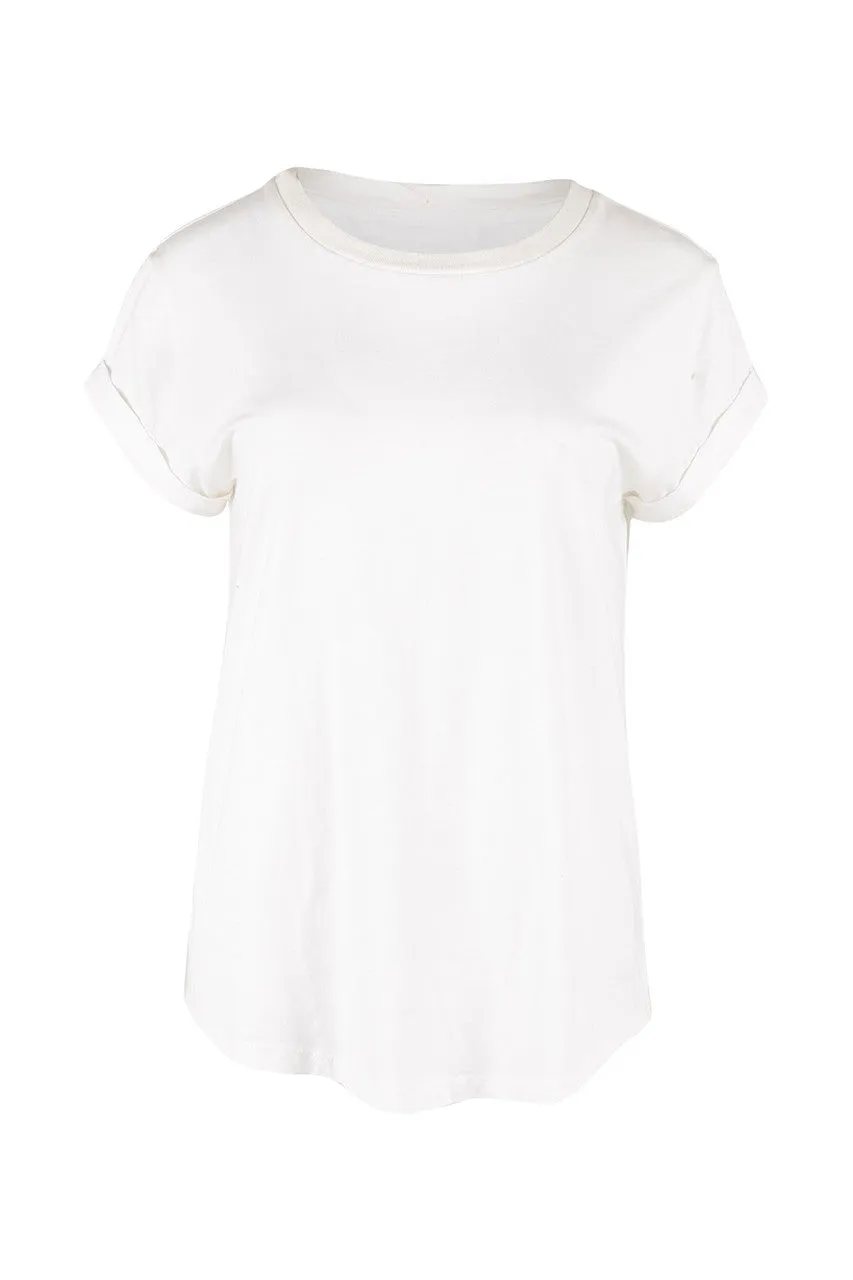 Manly Tee in White
