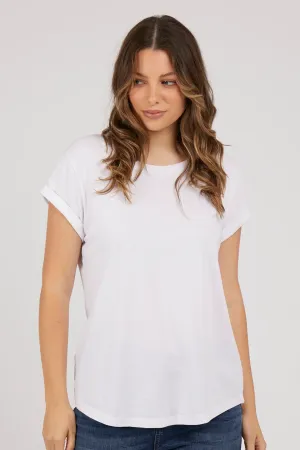 Manly Tee in White