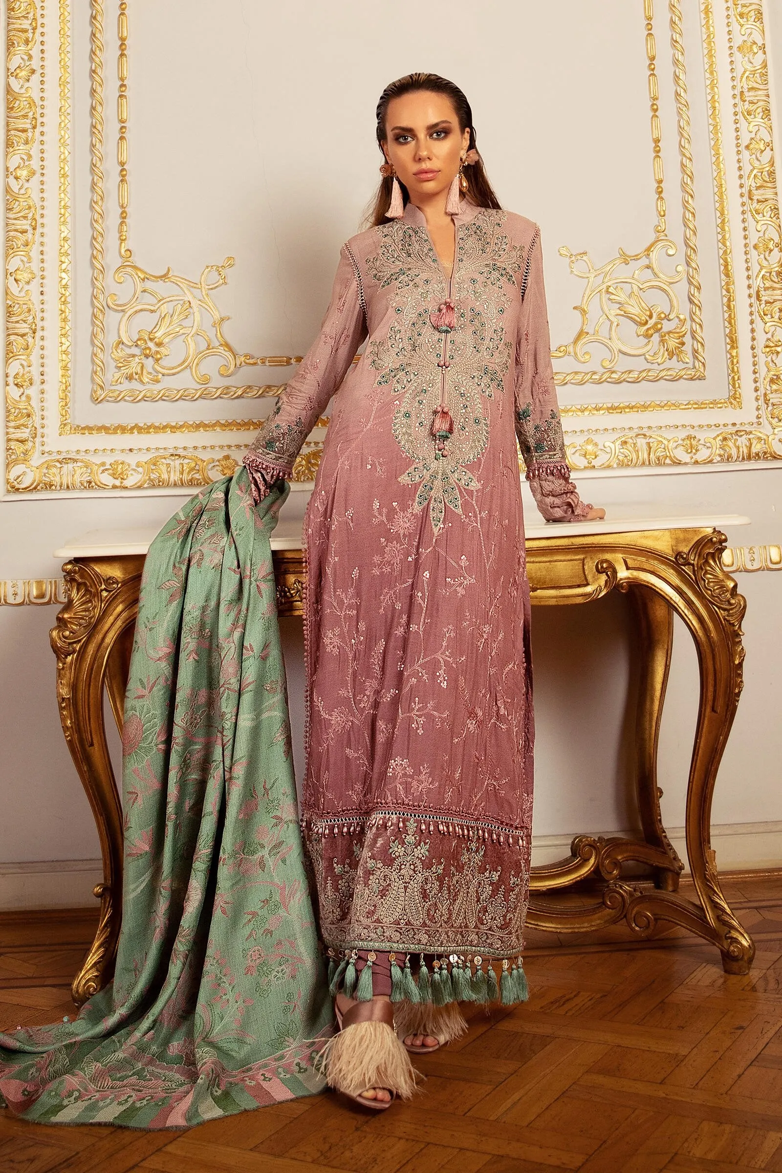 MARIA.B. Linen Winter Collection '21 – DL-904-Ash Pink