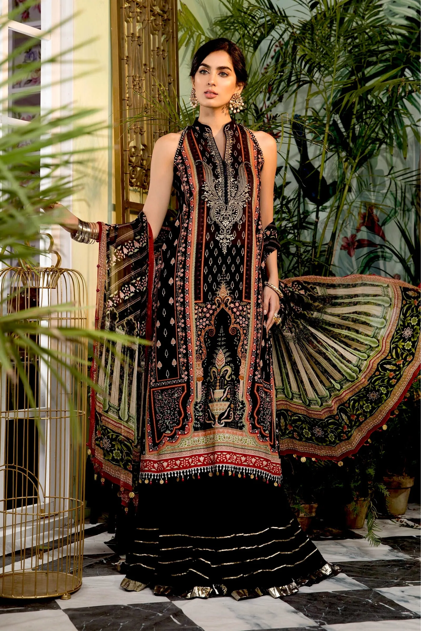 MARIA.B MPrints Eid Lawn Collection 2021 – MPT-1112-B