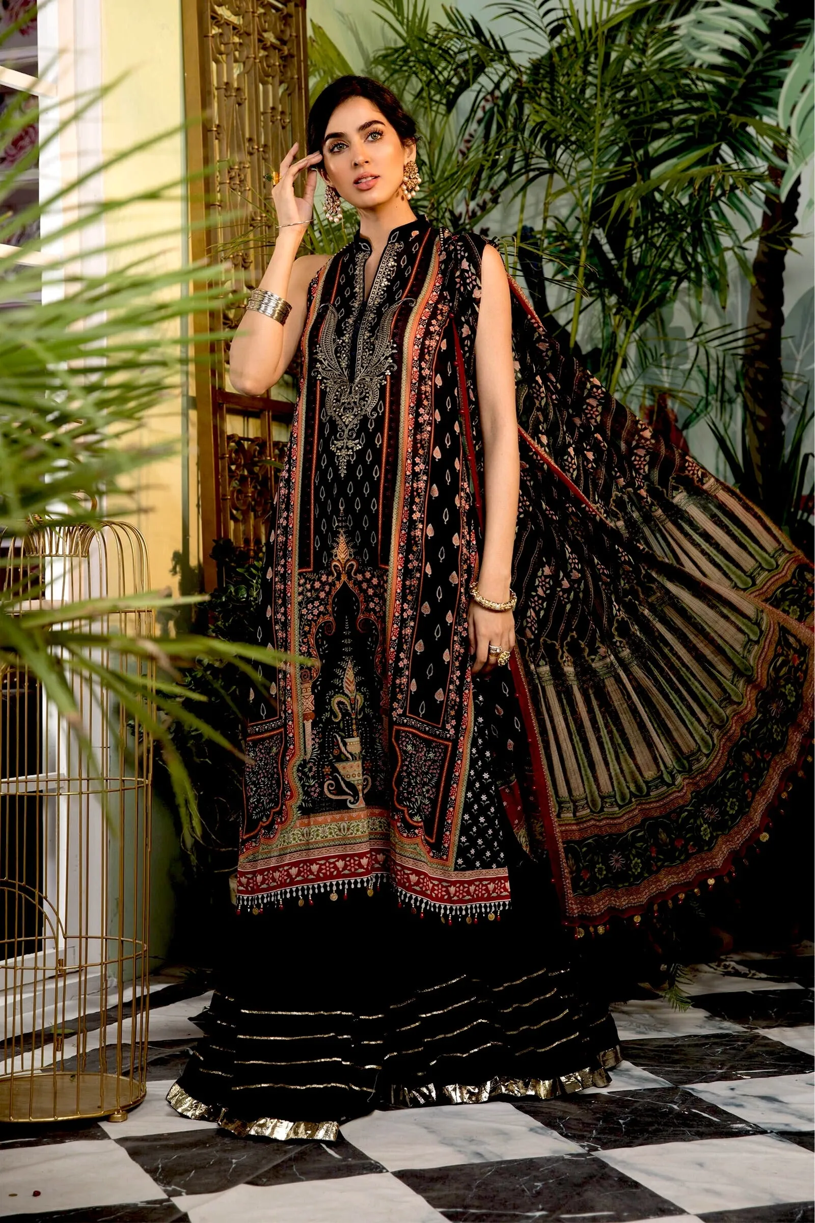 MARIA.B MPrints Eid Lawn Collection 2021 – MPT-1112-B