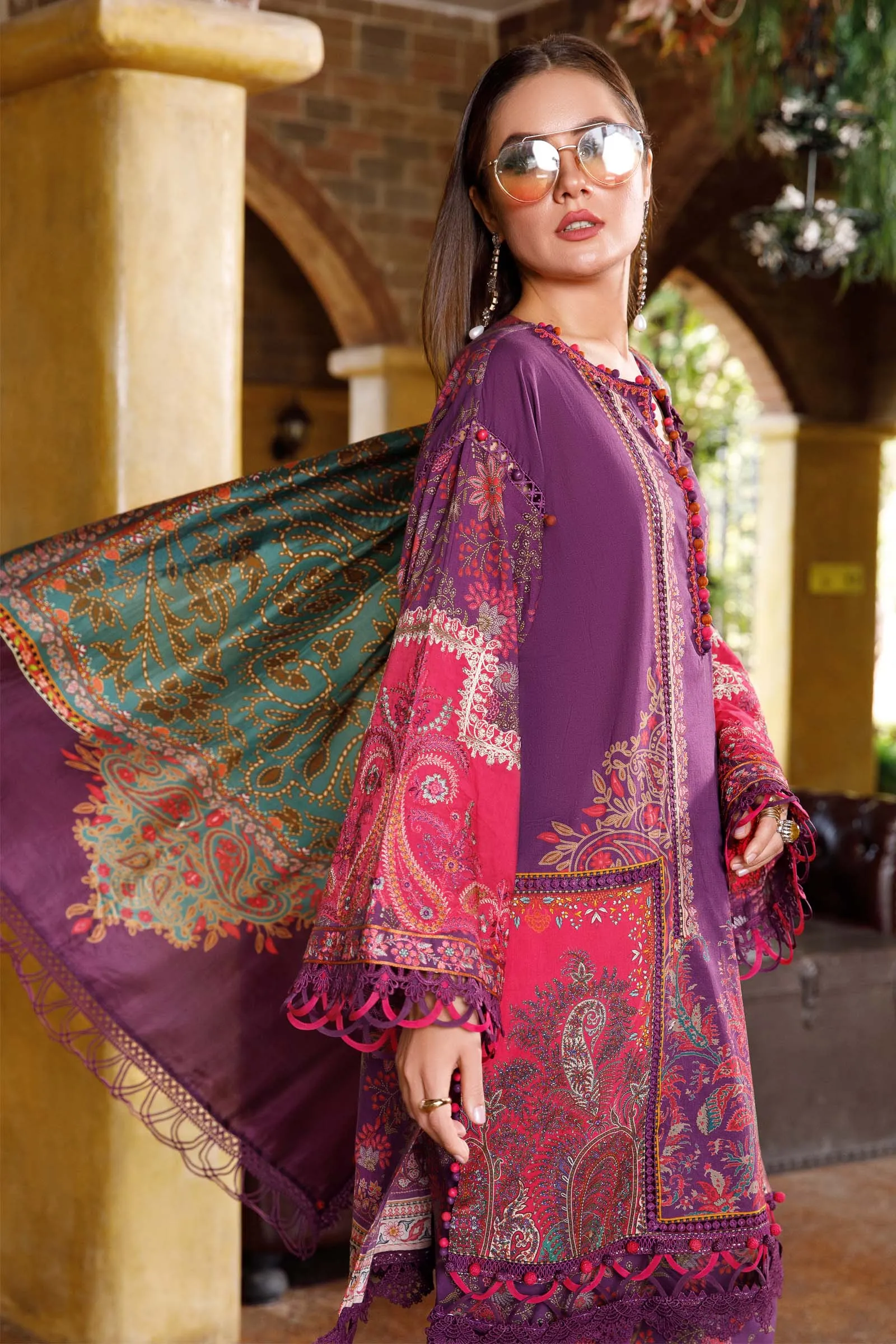MARIA.B MPrints Lawn Collection 2023 – MPT-1703-A