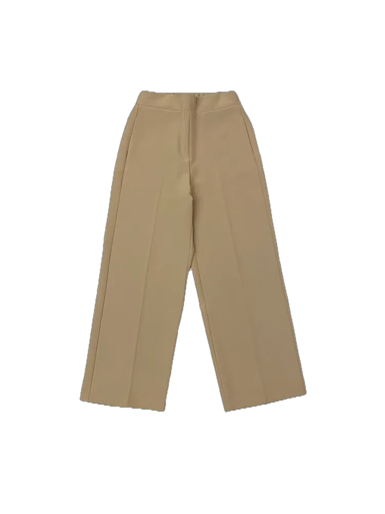 Maryley camel wide leg pants