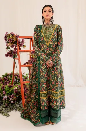 Maryum N Maria Aleena Fusion Prints – Amber (MLFD-162)