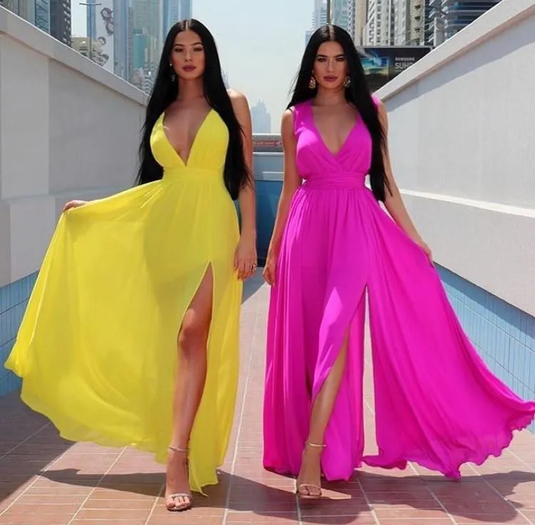 Milan Maxi | Hot Pink