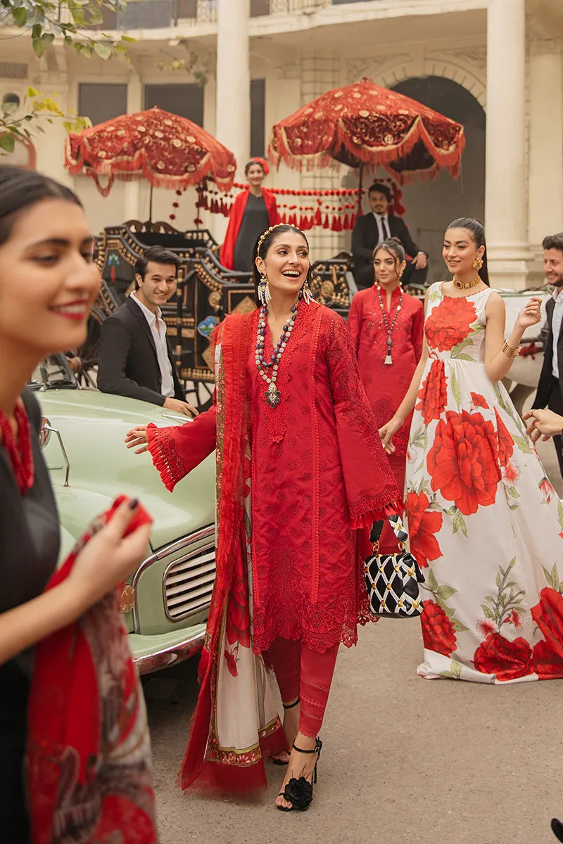 Mushq Festival De Verano Luxury Lawn Collection 2022 – MSL22 04 Valentina
