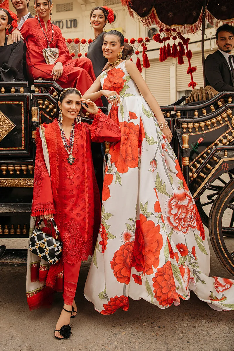 Mushq Festival De Verano Luxury Lawn Collection 2022 – MSL22 04 Valentina