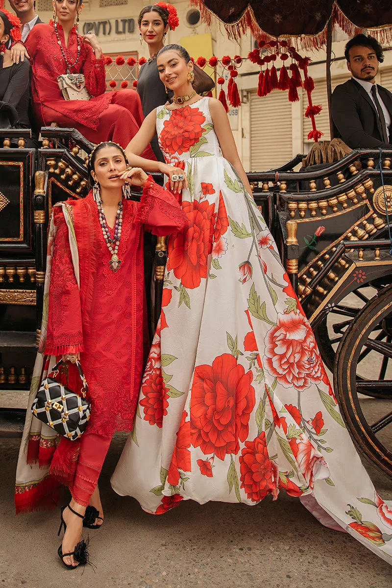 Mushq Festival De Verano Luxury Lawn Collection 2022 – MSL22 04 Valentina