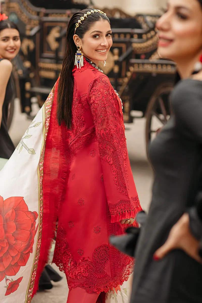 Mushq Festival De Verano Luxury Lawn Collection 2022 – MSL22 04 Valentina