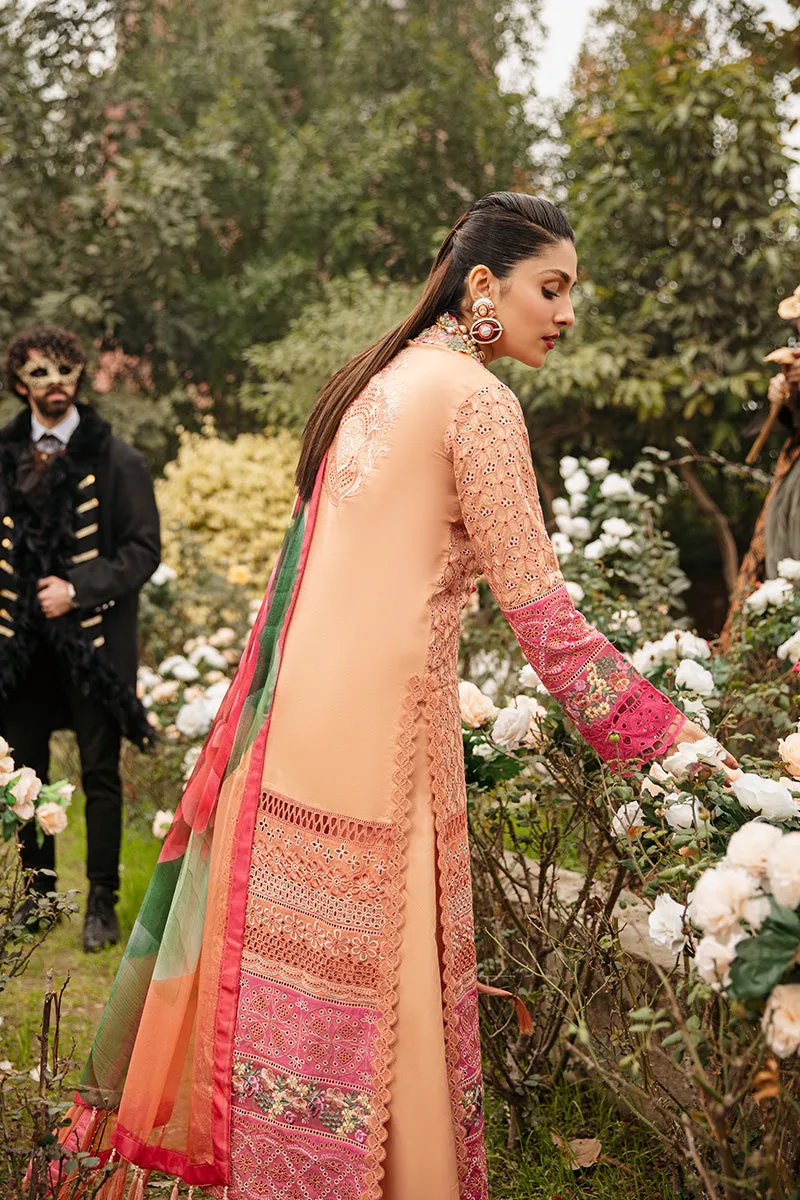 Mushq Festival De Verano Luxury Lawn Collection – MSL22 11 Marcela