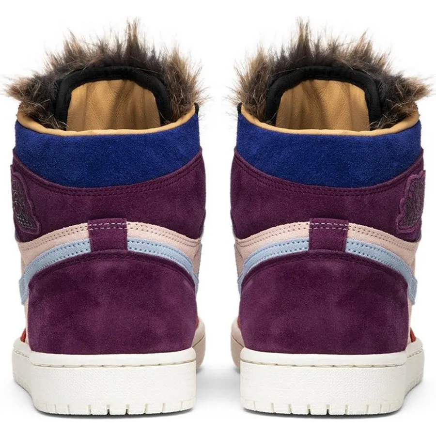 Nike Air Jordan x Aleali May Wmns 1 Retro High 'Court Lux' sneakers, multicolor